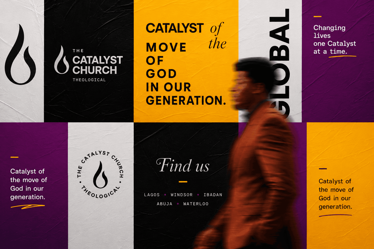 Catalyst Church brand mosaic