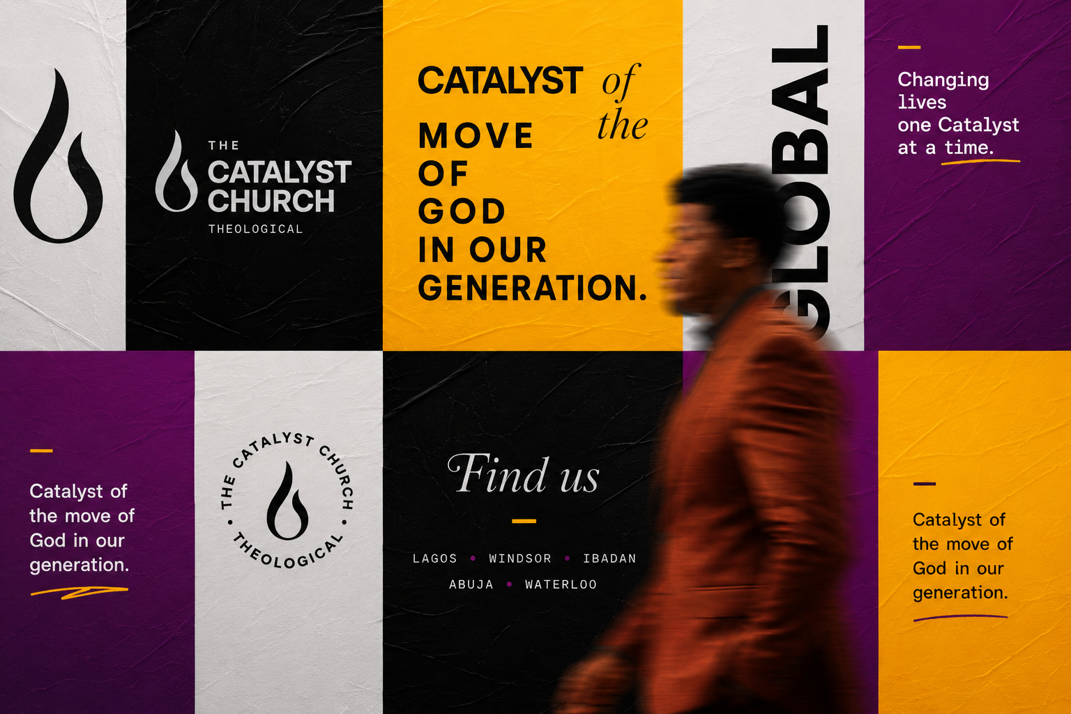 Catalyst Church brand mosaic