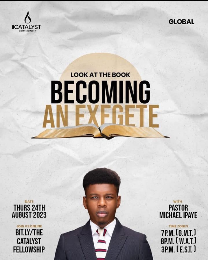 grow - Look at the book 7 (Becoming an Exegete 1)