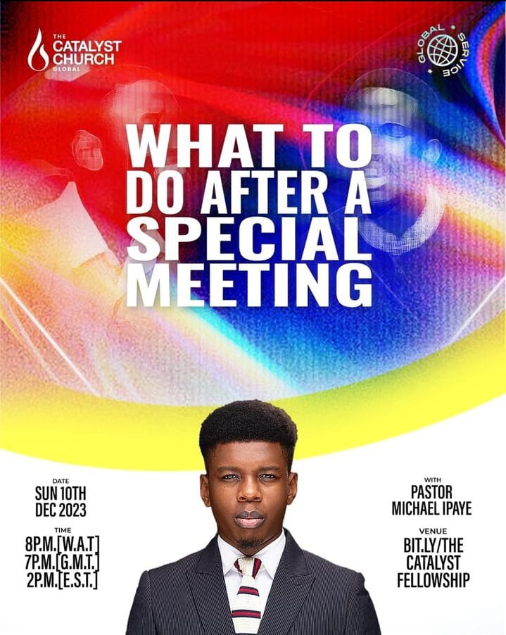 What To Do After A Special Meeting