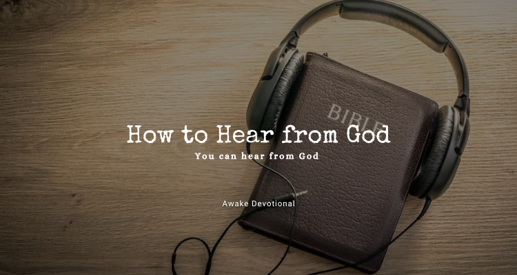 How to hear from God