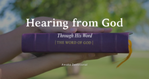 Hearing from God