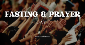 Fasting & Prayer
