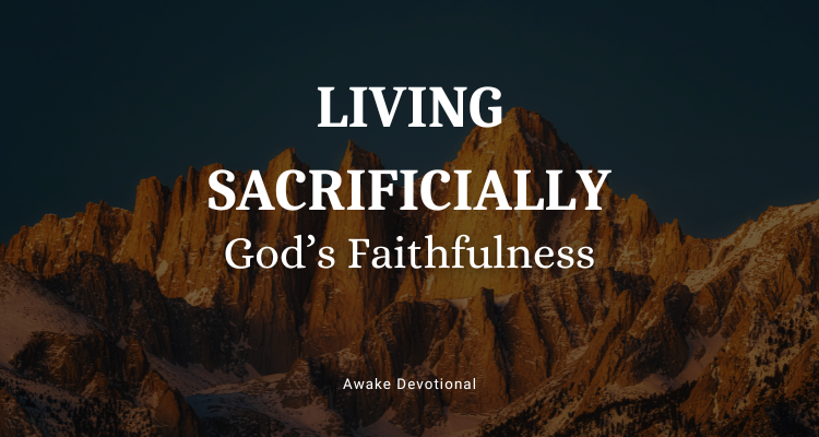 Living Sacrificially