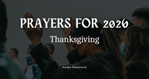 Prayers for 2026