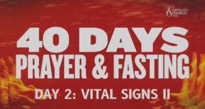 40 DAYS OF PRAYER & FASTING